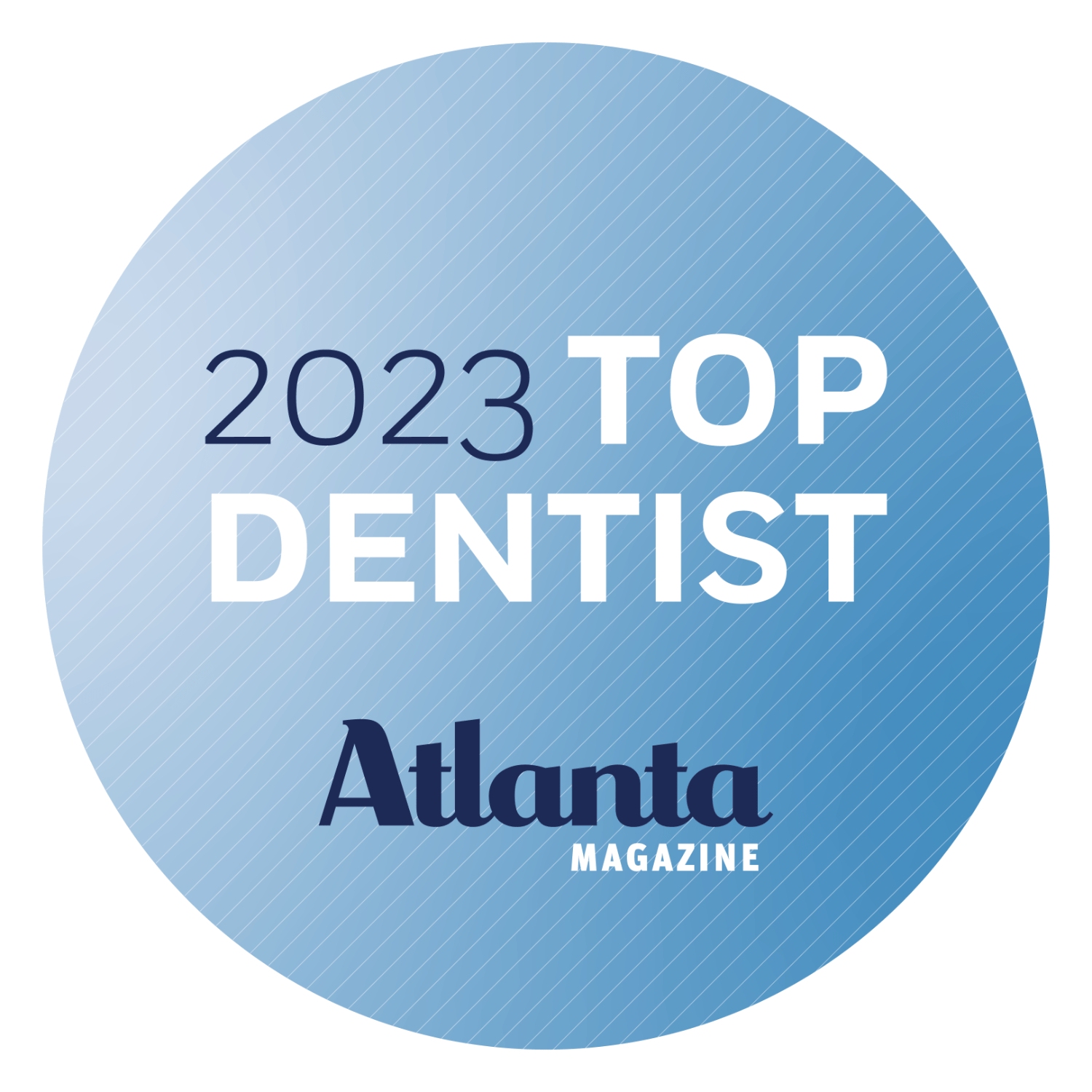 Top Dentist 2023 badge