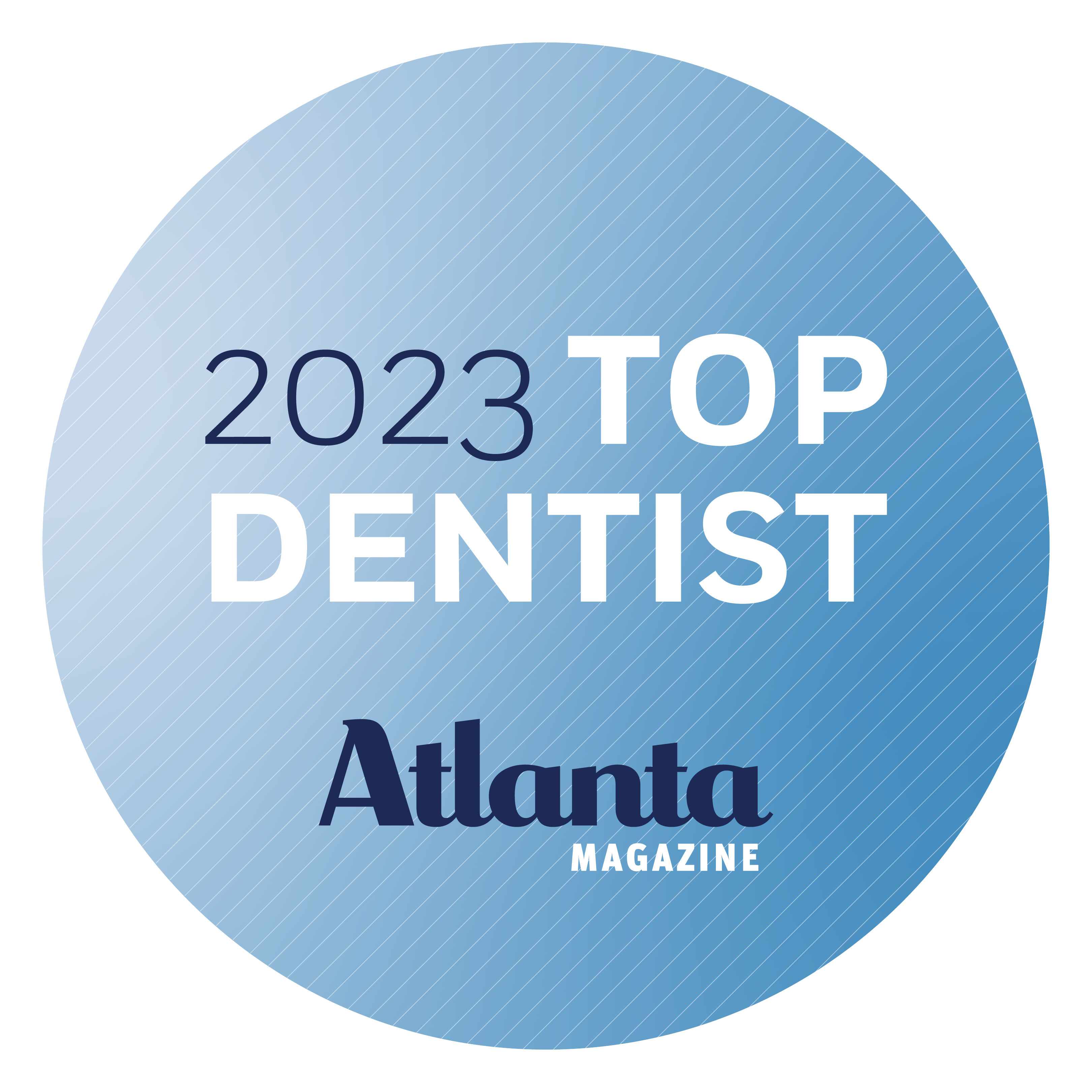 2023 Top Dentist Atlanta Magazine